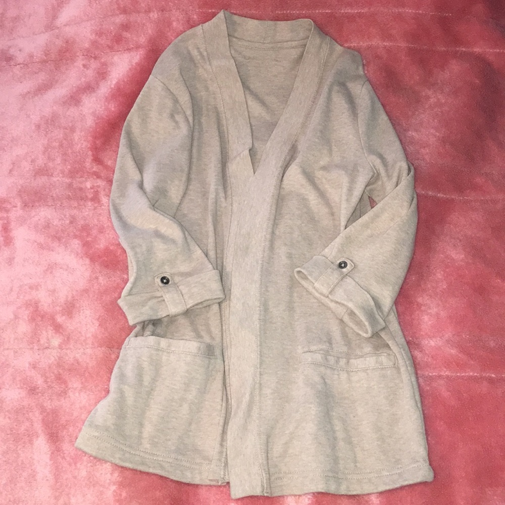 Open front cardigan